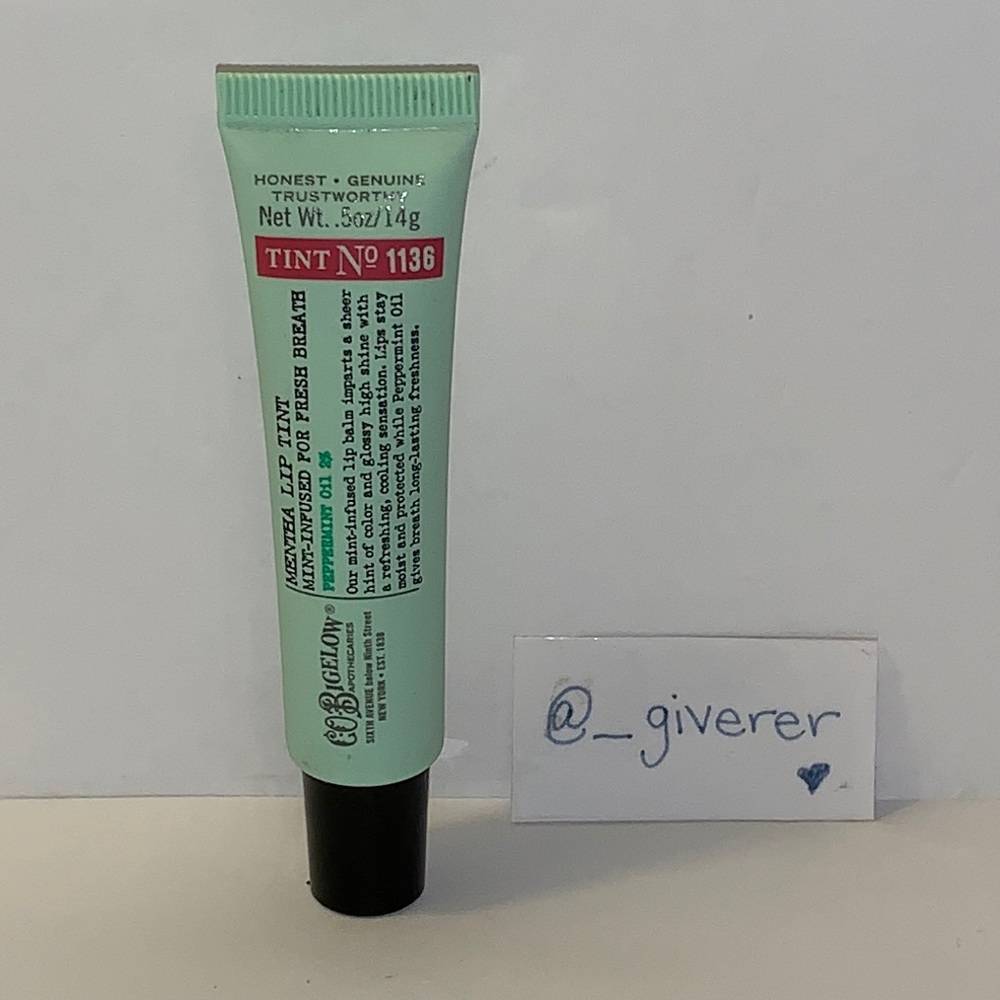 C.O. Bigelow Mentha Lip Tint No 1136